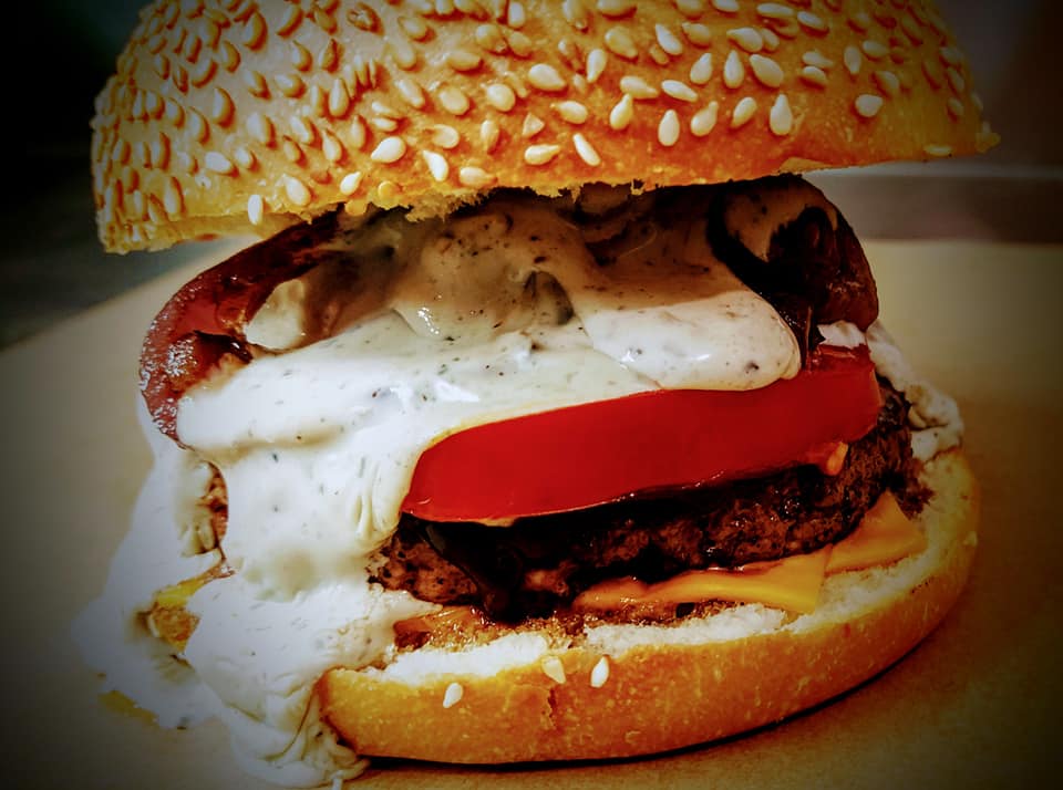 Hamburger Lyon vegetarien