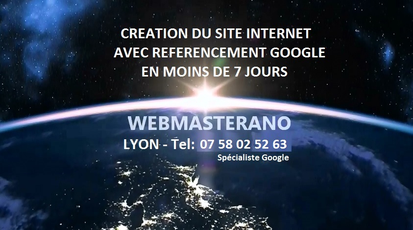 Webmaster Lyon - webmasterano
